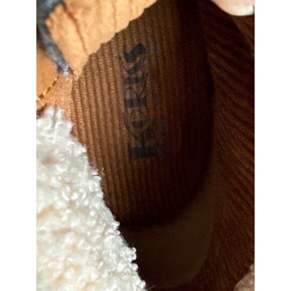 Kork Ease Evie Womens Size 10M Ankle Boots Gray Felted Wool Lace Up Bootie Heel - Picture 9 of 11